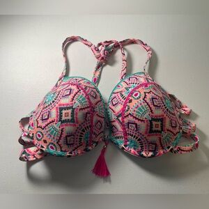 Bikini Top Padded Push Up Shade & Shore Sz 38C